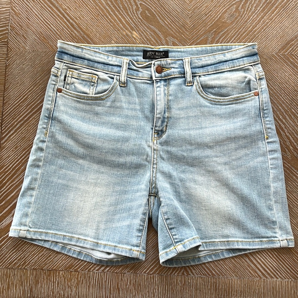 Judy Blue Large Light Blue Jean Shorts